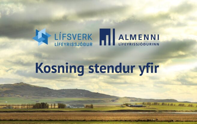 Kosning stendur yfir